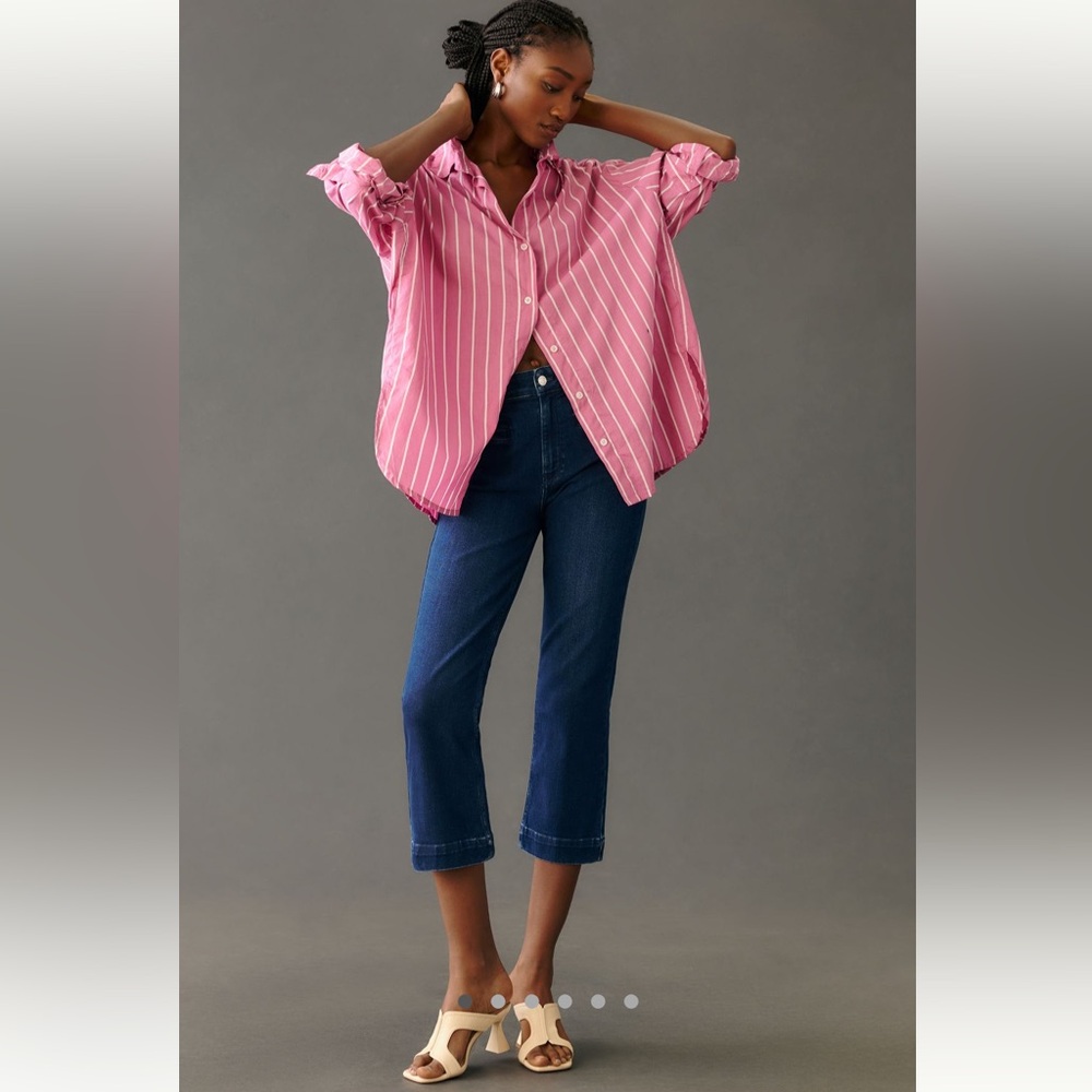 Maeve The Essential Slim High-Rise Straight Jeans